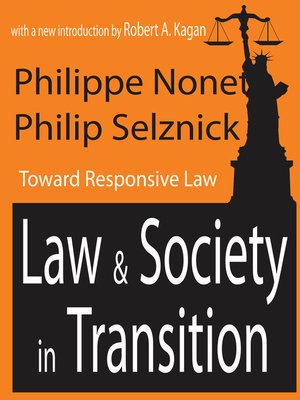 cover image of Law and Society in Transition